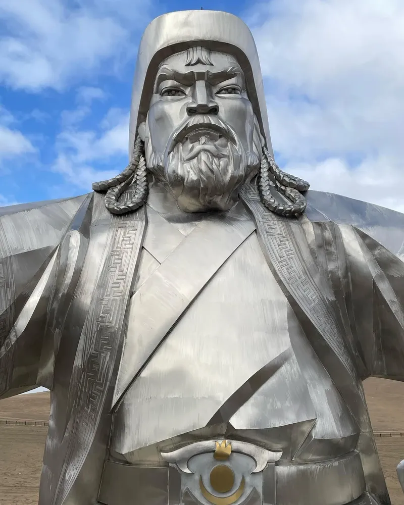 Genghis Khan Statue view 2