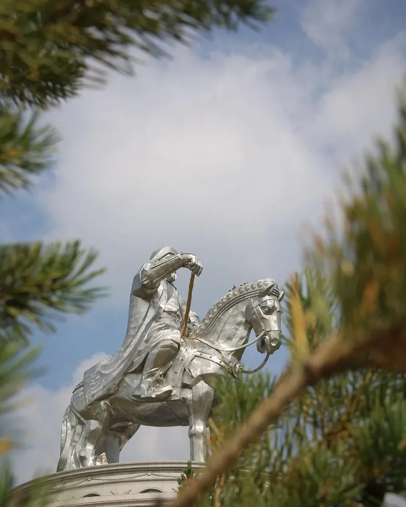 Genghis Khan Statue view 4